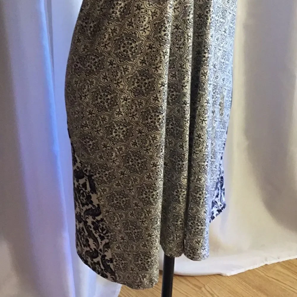 Dress in patchwork design in size medium